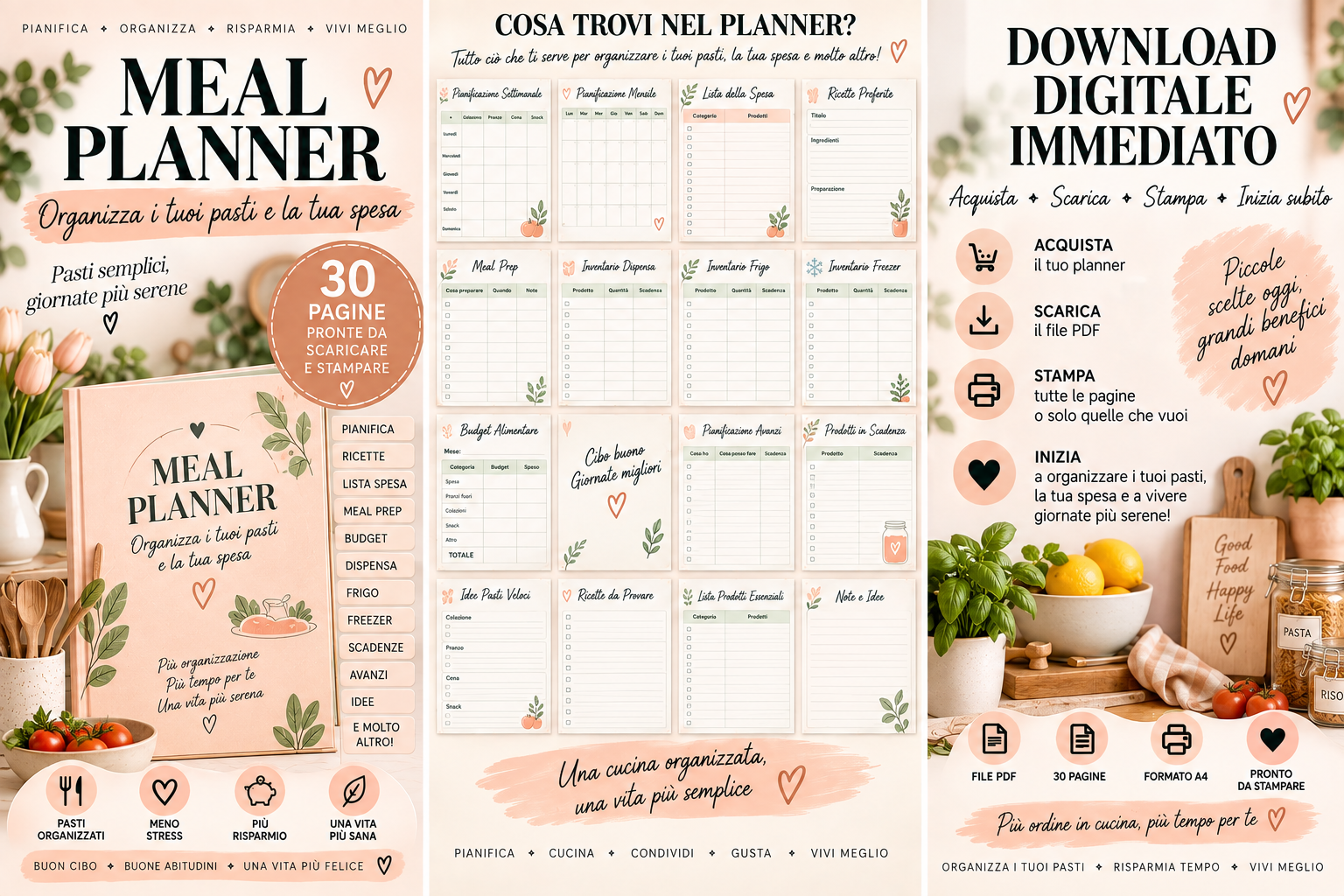 Meal Planner – Organizza i tuoi Pasti e la tua Spesa