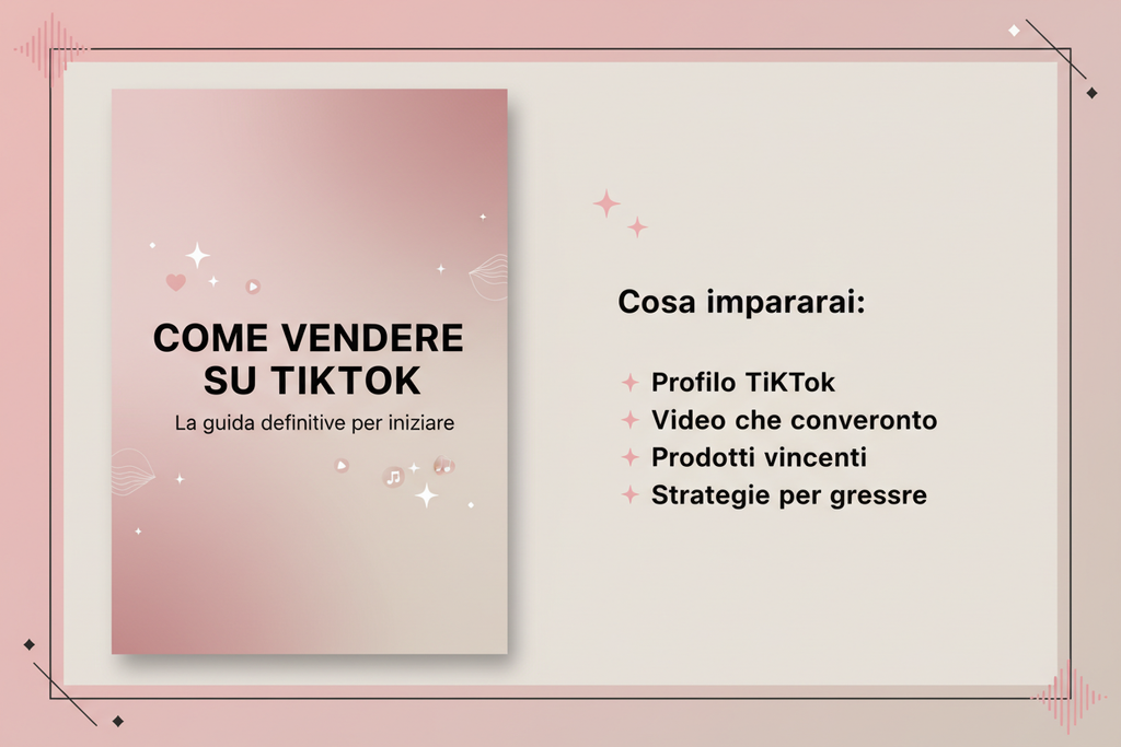 Cover guida TikTok – Come vendere su TikTok