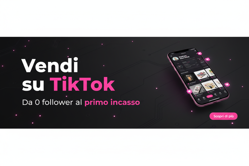 Banner TikTok – Da 0 follower al primo incasso