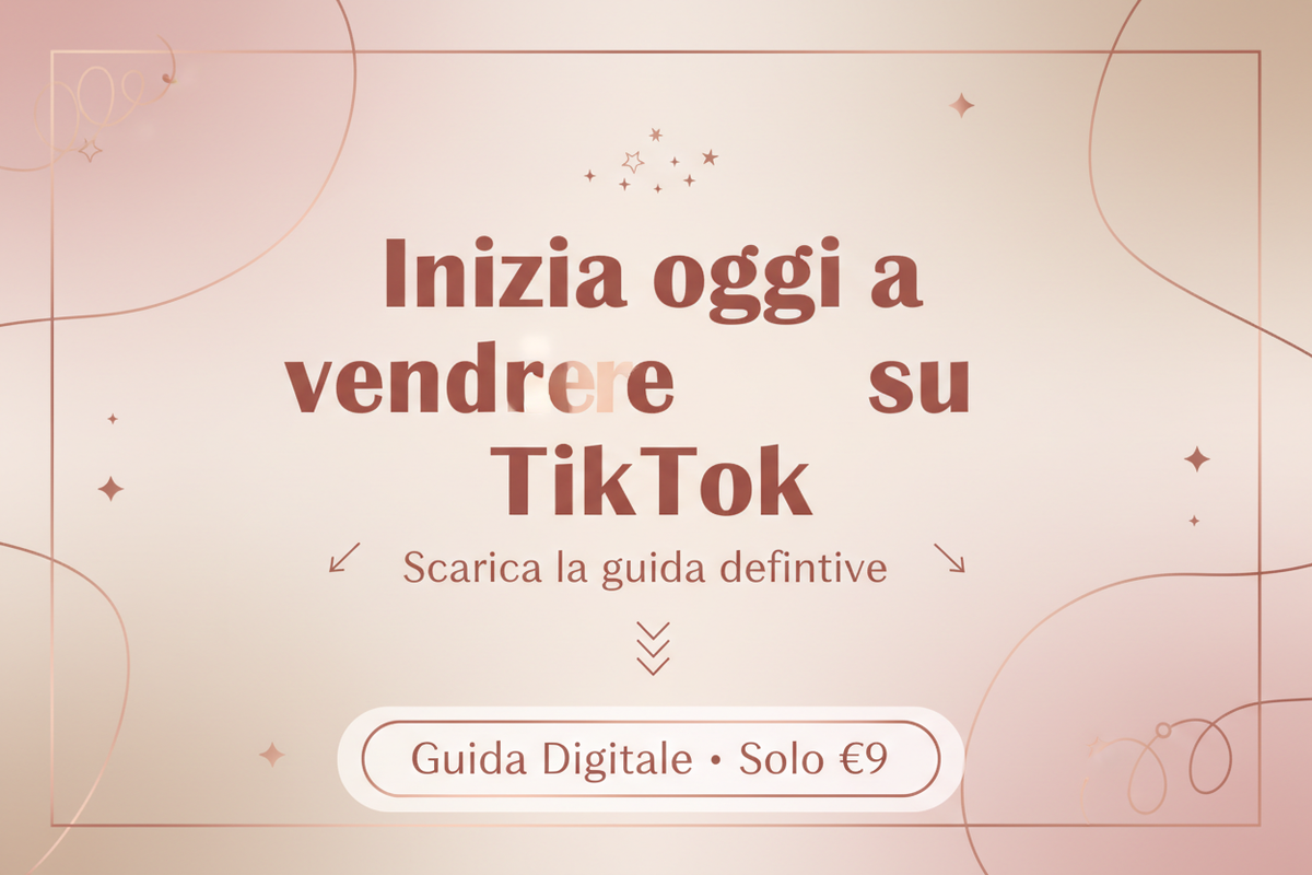 Inizia oggi a vendere su TikTok – Guida Digitale